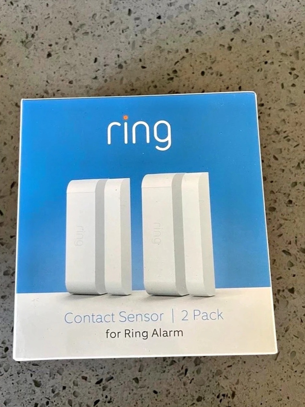 Ring Alarm Contact Sensor 2-Pack White & Blue